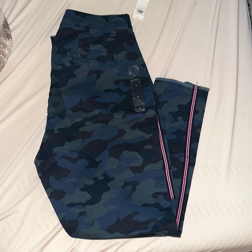 GAP Girlfriend Khaki Blue Camo